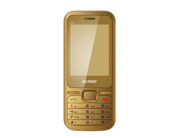 Gionee S30 2 sim, màu vàng sang trọng