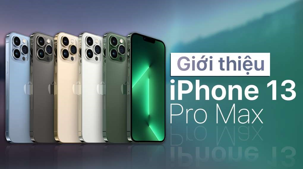 Giao diện iPhone 13 Pro Max