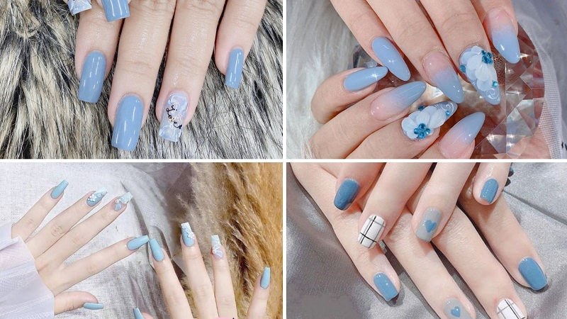 Mẫu nail đẹp nhẹ nhàng sang trọng