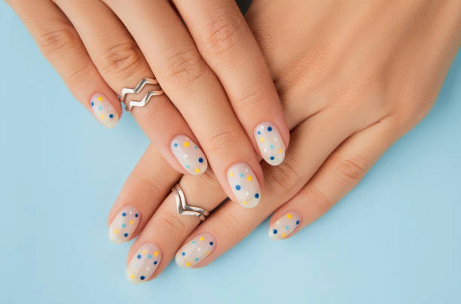 Mẫu nail đẹp nhẹ nhàng