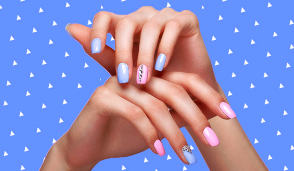 Mẫu nail rất đẹp nhẹ dịu đơn giản