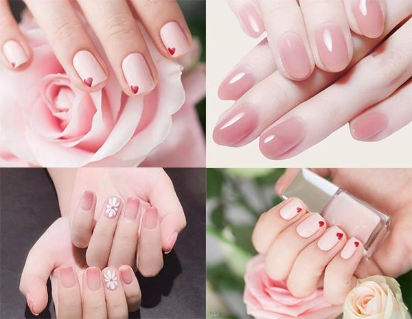 Mẫu nail rất đẹp nhẹ dịu cho những nường công sở 