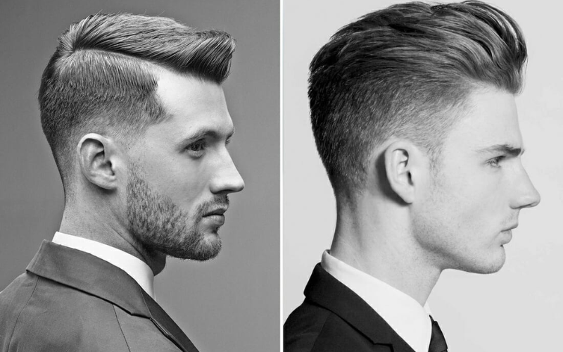 Kiểu tóc nam đẹp Pompadour