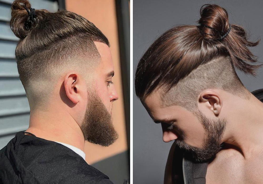 Kiểu tóc nam đẹp Top knot