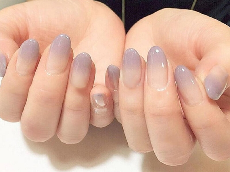 Các mẫu nail ombre đơn giản