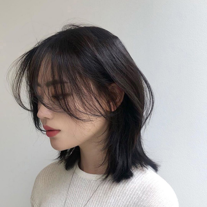 Tóc nữ mullet layer