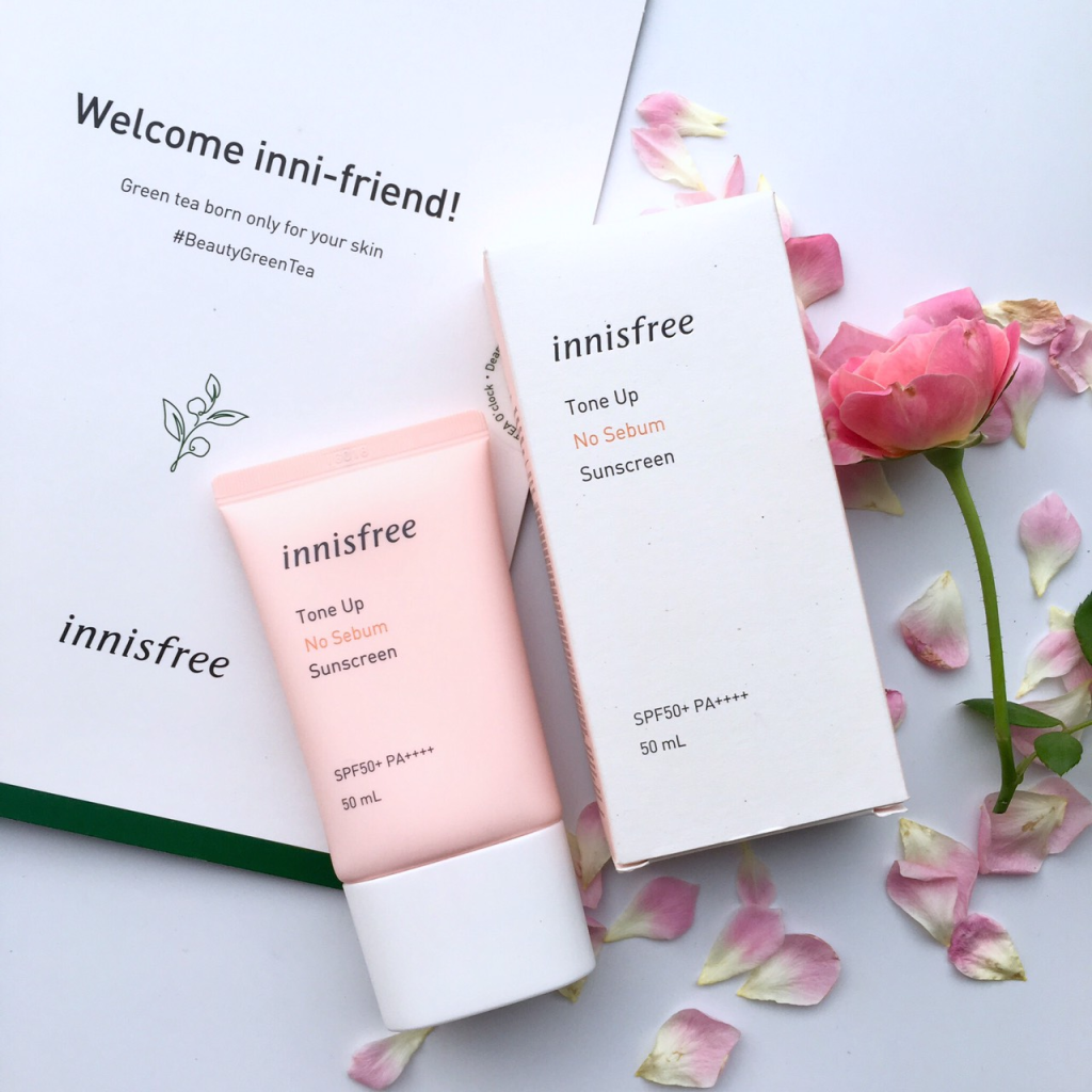 Kem chống nắng Innisfree Tone Up No Sebum
