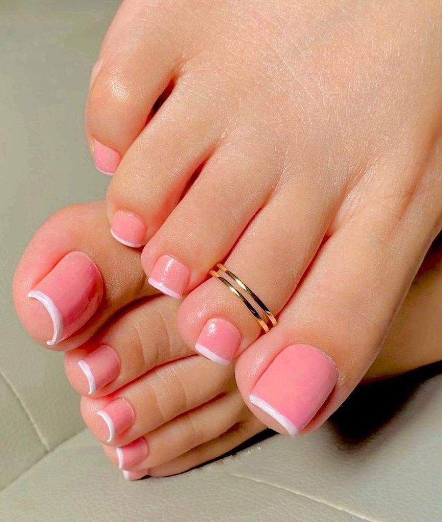 Màu nail hồng ngọt ngào 