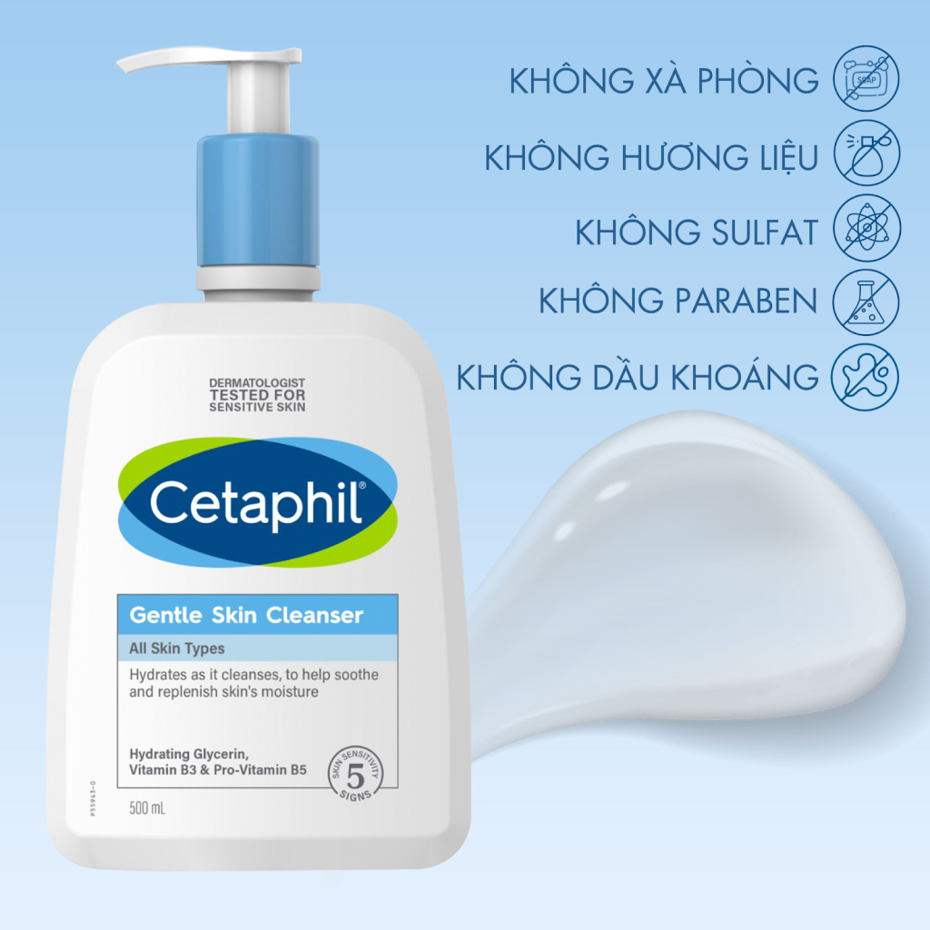 Sữa rửa mặt Cetaphil