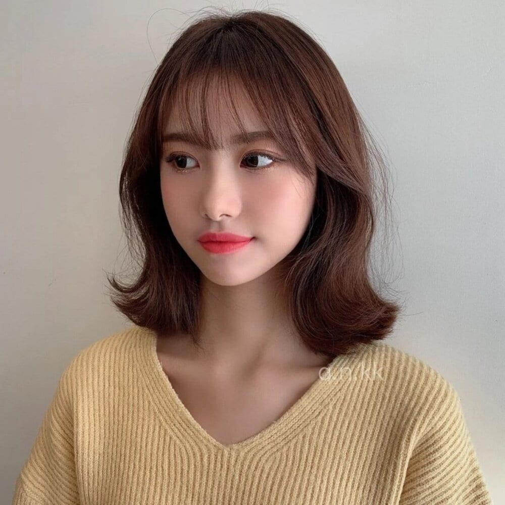 Tóc lob vểnh đuôi