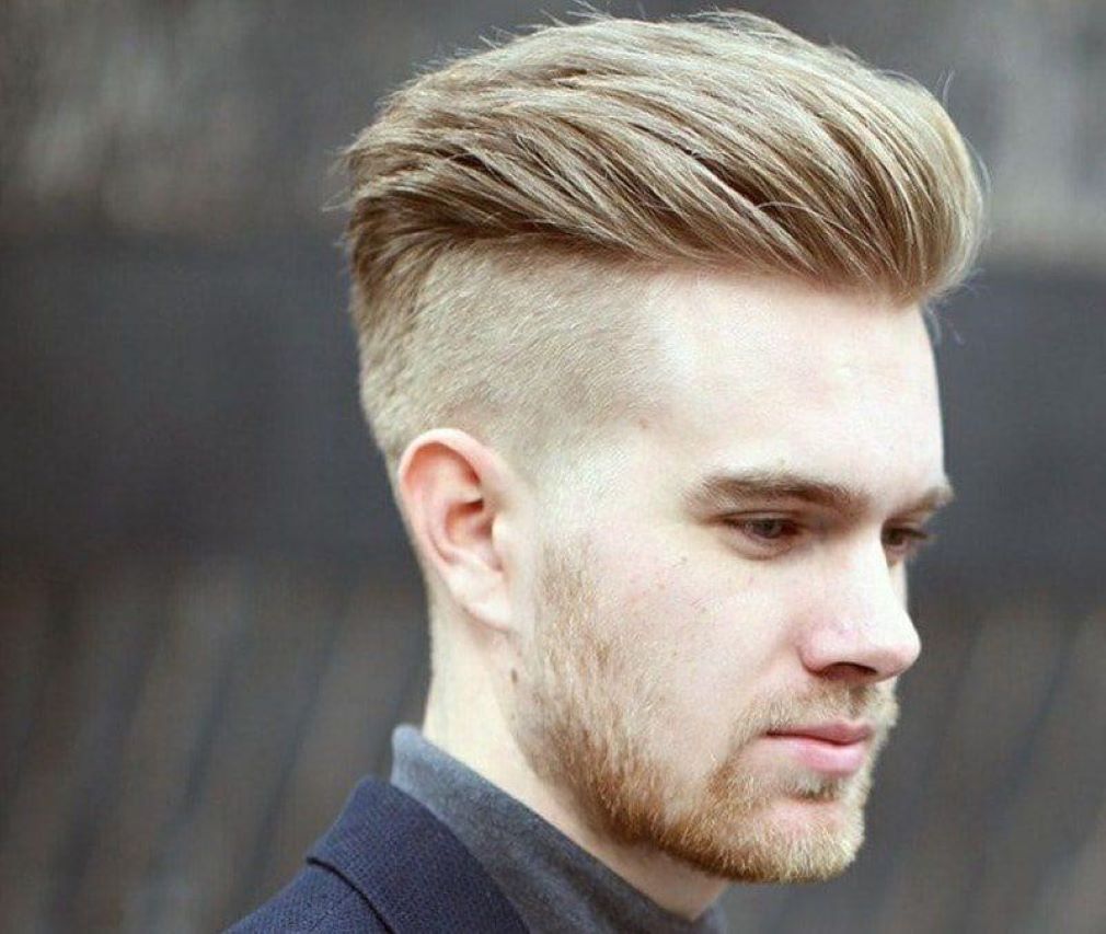 Mohican chéo undercut