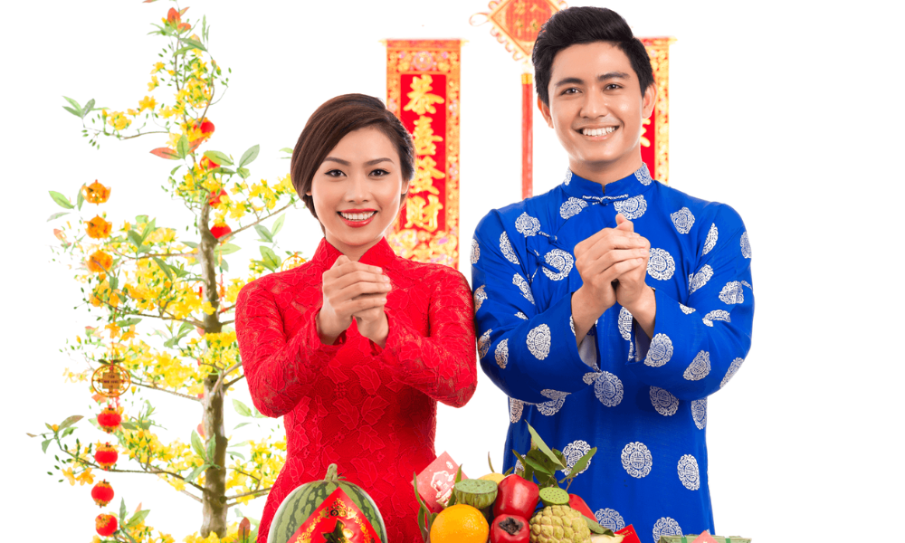 Chúc tết là việc không thể thiếu khi khai xuân đầu năm