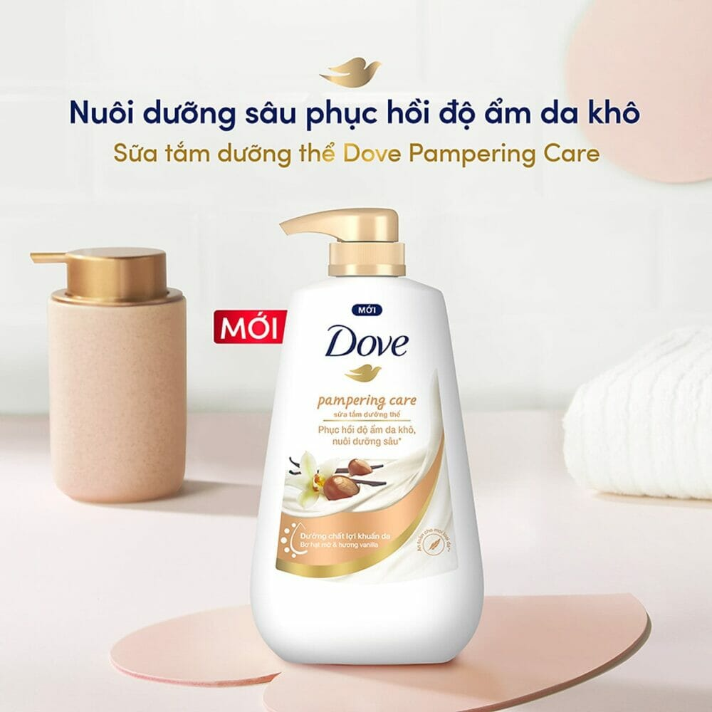 Sữa tắm Dove Pampering Care 