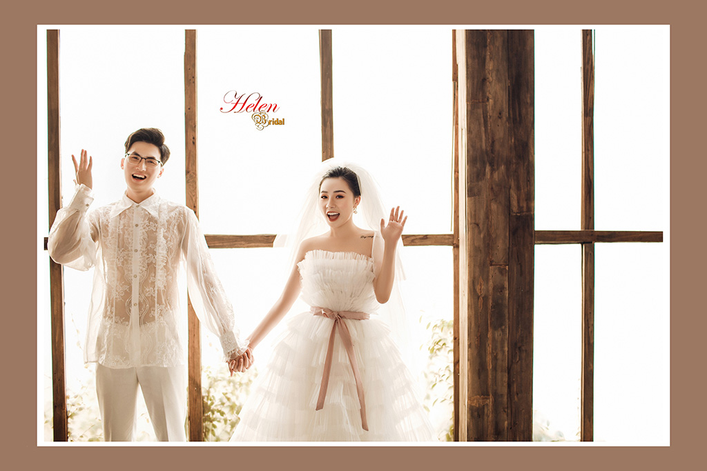 Phong cách chụp ảnh cưới kiểu Hàn Quốc thu hút khách hàng của Helen Bridal 