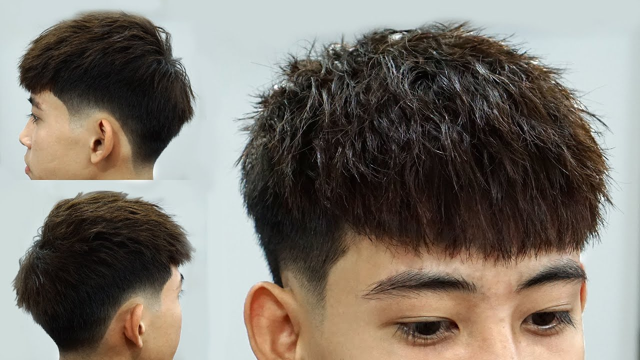 Phá cách với mẫu tóc xoăn nam cá tính - Classic.vn