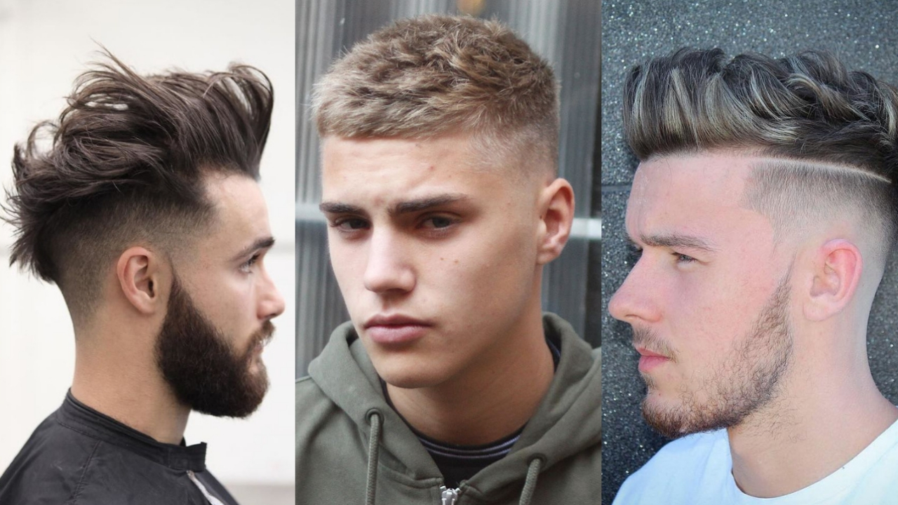 Mid fade biến tấu là kiểu tóc nam ngắn mặt tròn được nhiều người chọn 