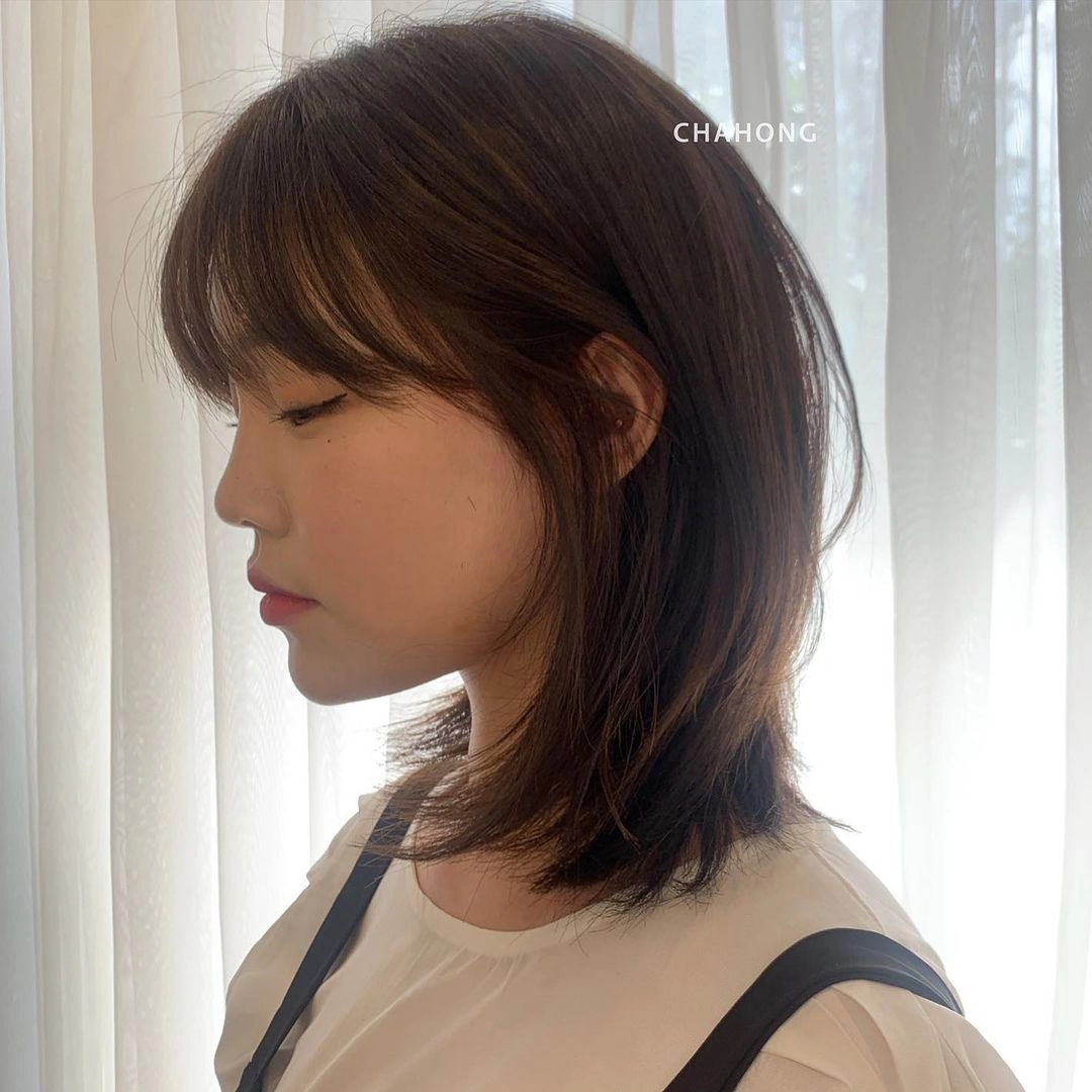 Kiểu tóc layer ngắn Hàn Quốc
