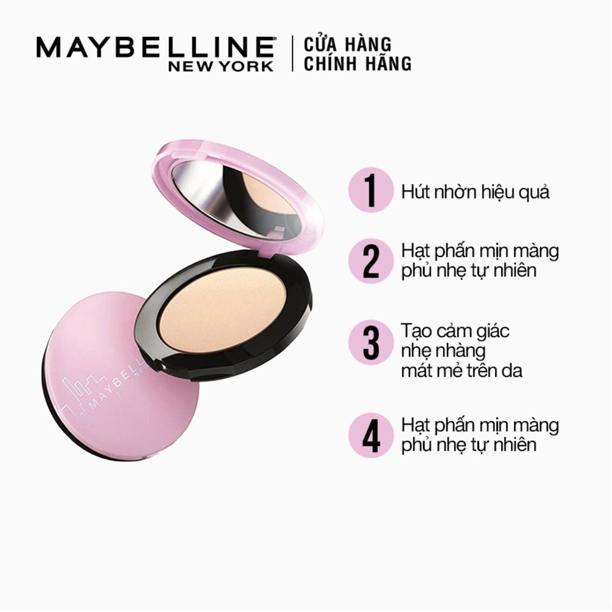 Phấn phủ Maybelline Clear Smooth All in One