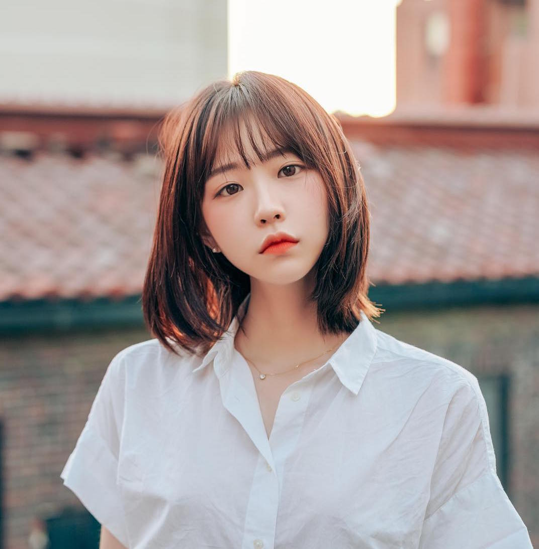 Khuôn mặt mũi trái ngược xoan Khi hạn chế mullet layer