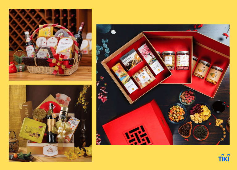 Hướng dẫn cách gói giỏ quà Tết đơn giản, sang trọng