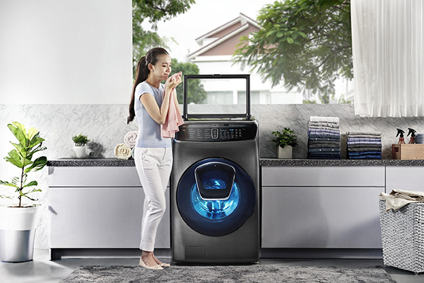 Cách lau chùi và vệ sinh máy giặt SamSung 