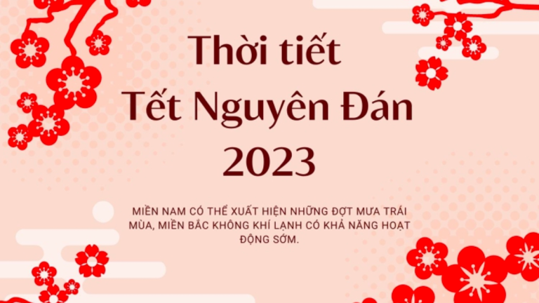 <strong>[CẬP NHẬT LIÊN TỤC] DỰ BÁO THỜI TIẾT TẾT NGUYÊN ĐÁN 2023 MỚI NHẤT</strong>