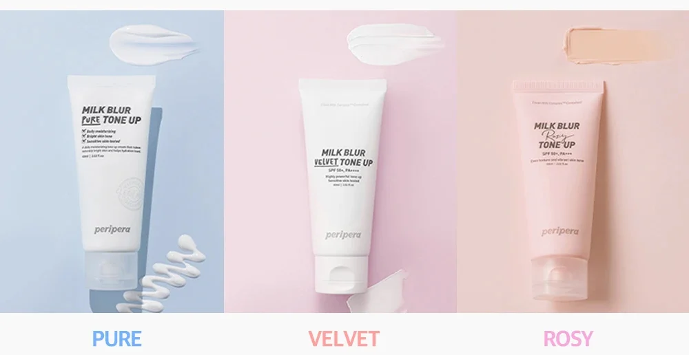 Nâng tông da tự nhiên với kem lót Peripera Milk Blur Tone Up Cream