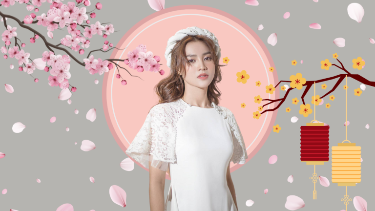 Top 10 kiểu tóc mặc áo dài cho mặt tròn hot nhất 2024