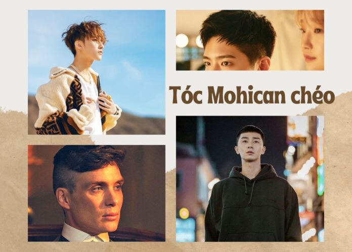 Kiểu tóc mohican chéo đẹp, thịnh hành 2023