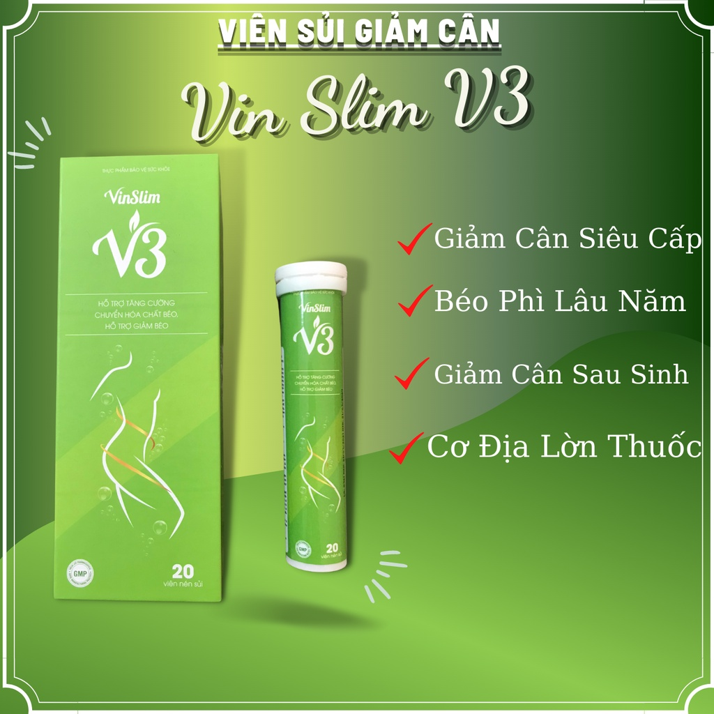 Viên sủi Vin Slim V3