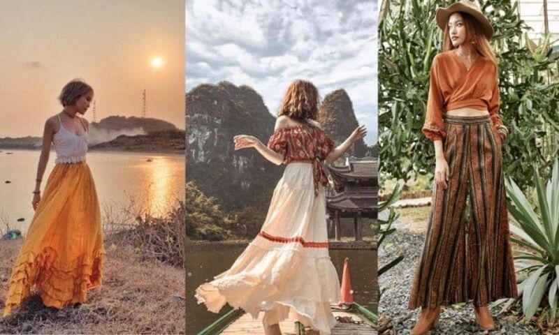 Phối đồ phong cách Bohemian