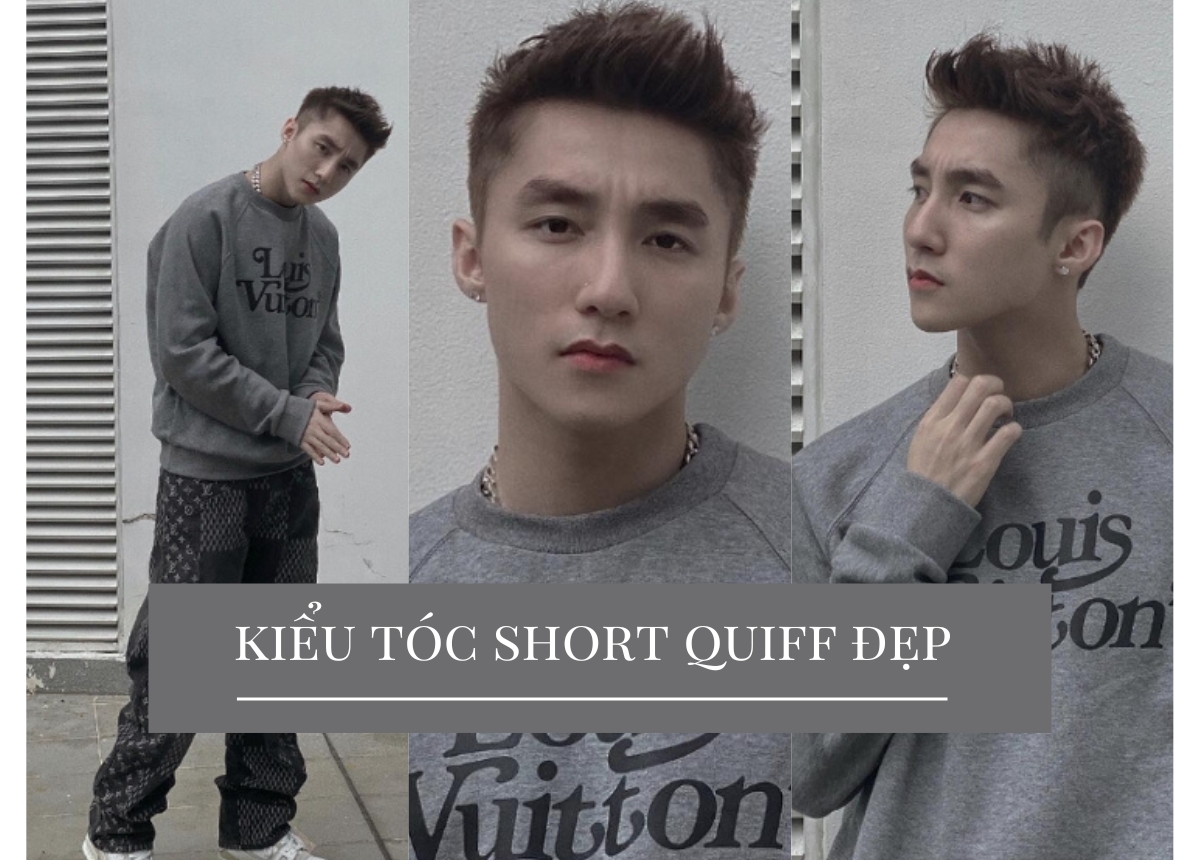 kiểu tóc nam short quiff