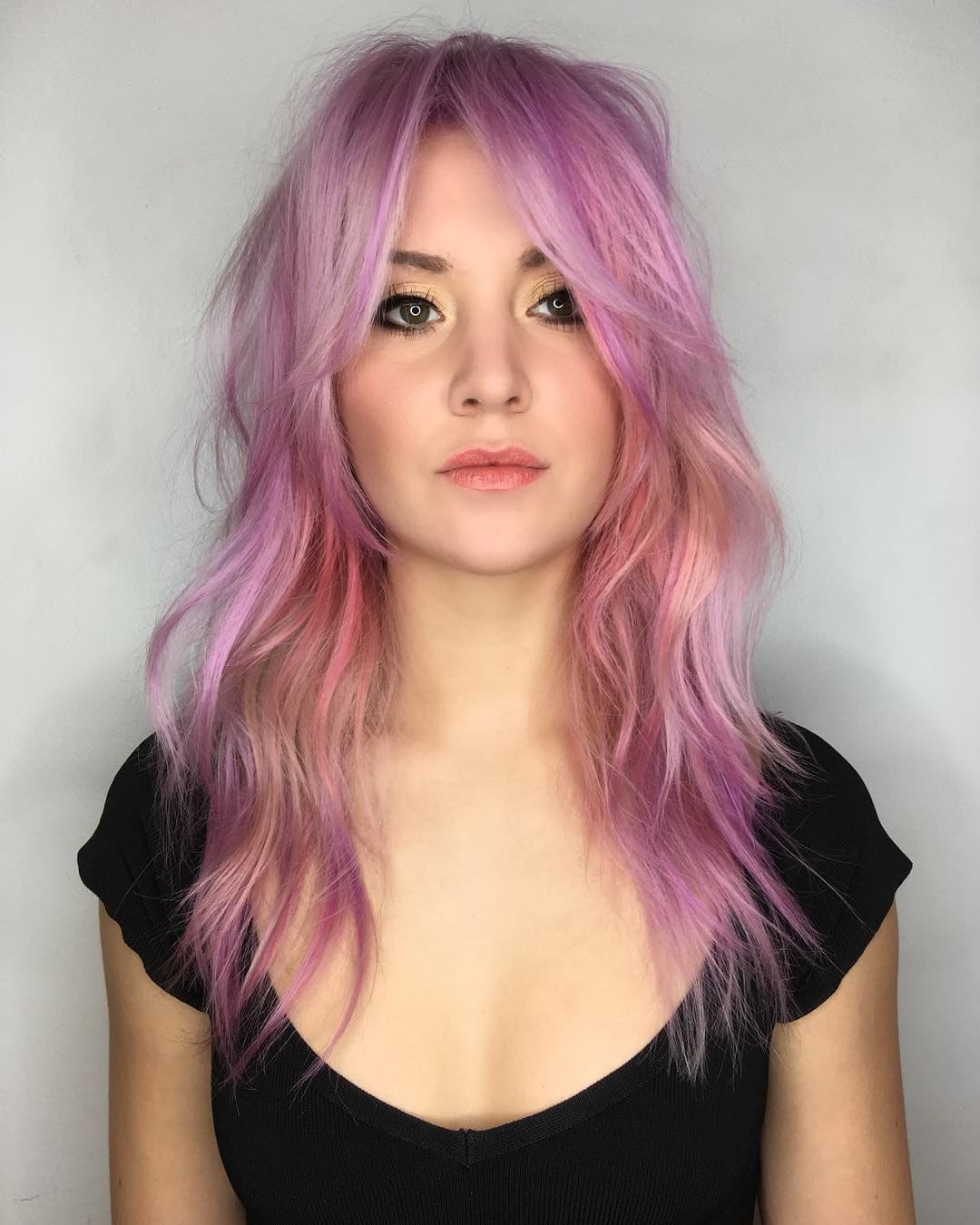 Kiểu tóc Shag Pink Hair Shag giúp bạn trở nên thu hút