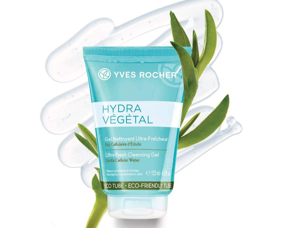 Yves Rocher Hydra Vegetal sữa rửa mặt dành cho da khô