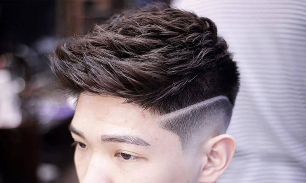 Short Quiff uốn xoăn ngắn