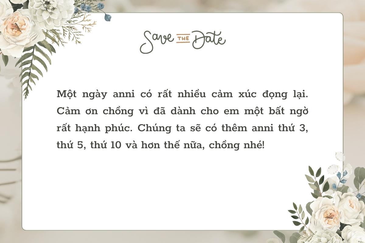 Gợi ý stt kỷ niệm ngày cưới hai năm