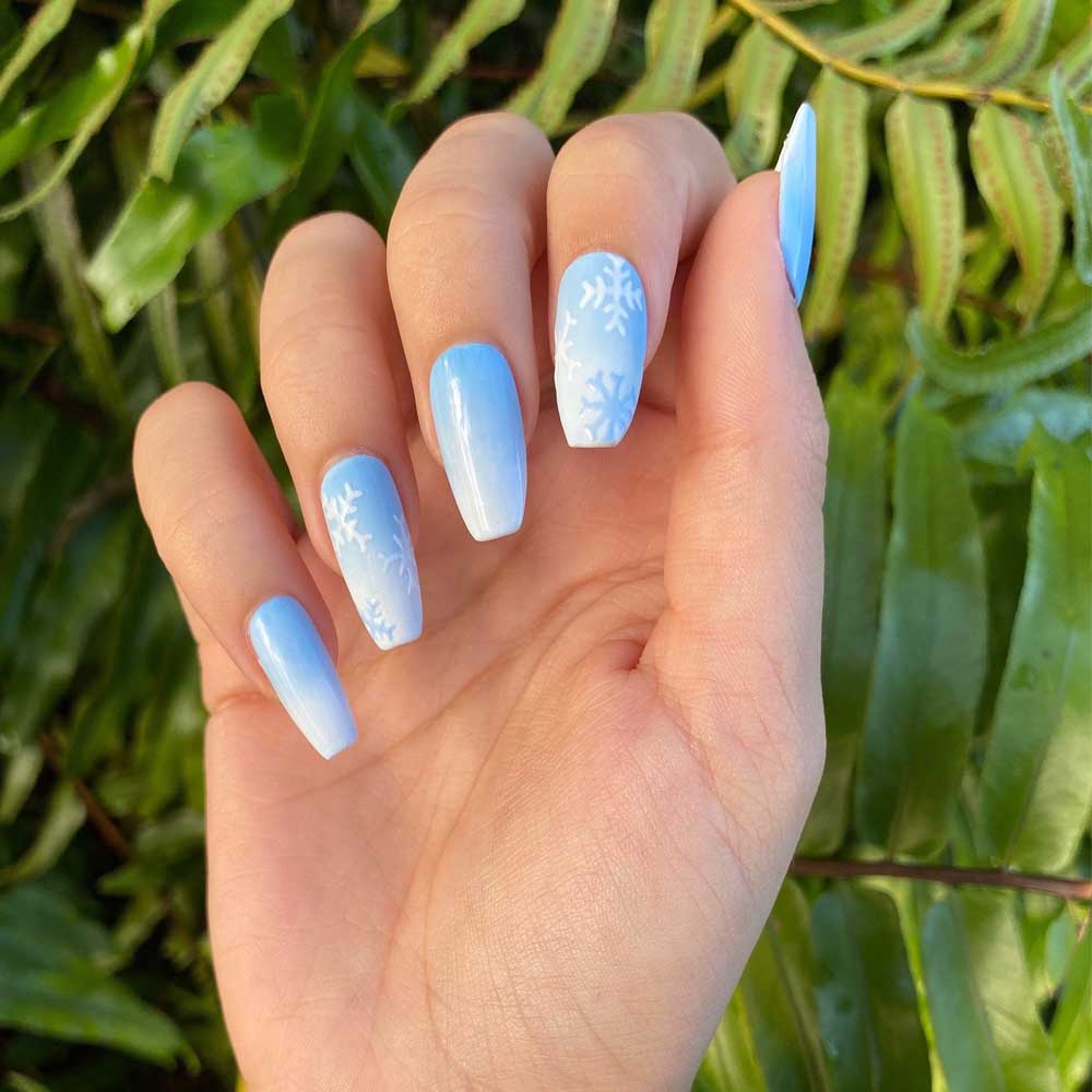 Kiểu ombre sành điệu cho nàng tô điểm những ngày đông lạnh