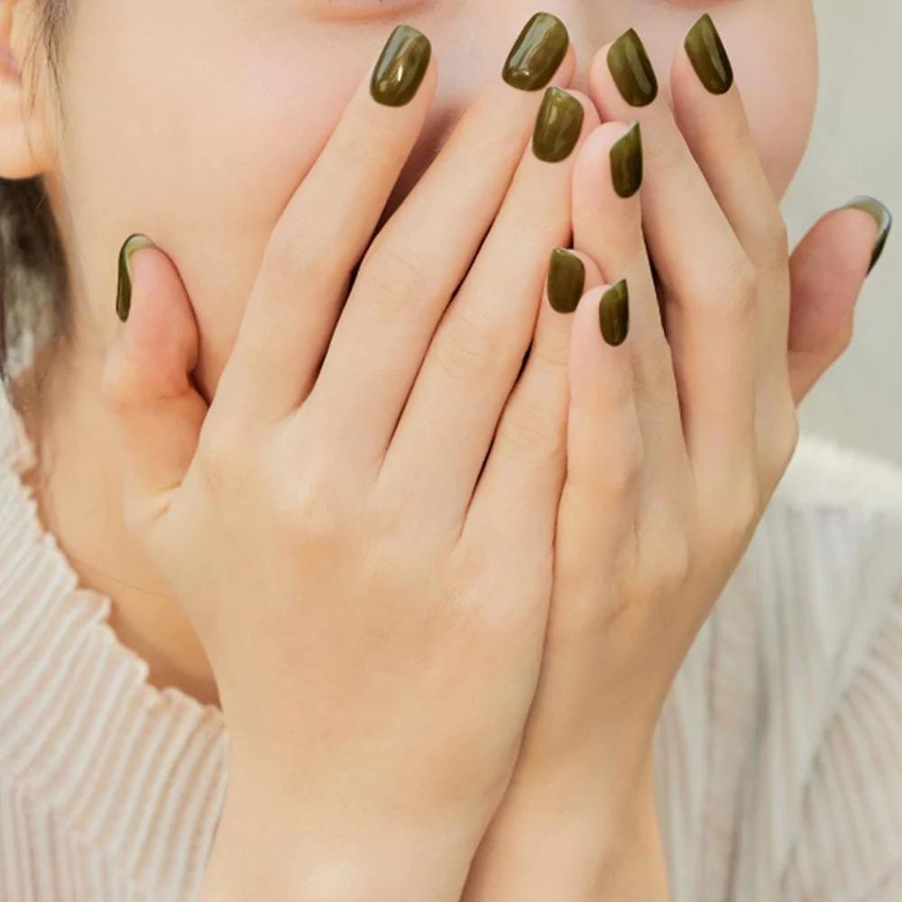 Nail xanh lơ rêu năng động