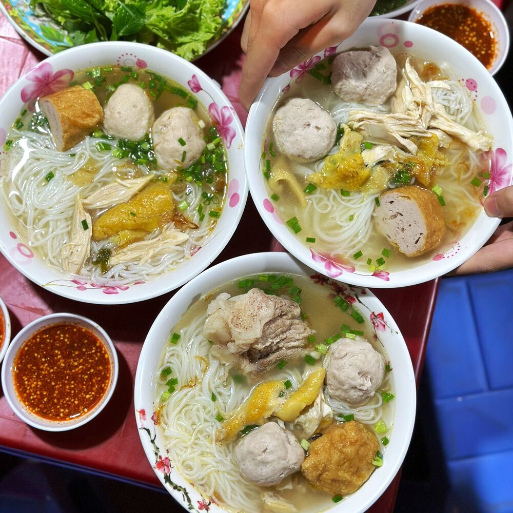 Bún mọc gia truyền thơm ngon