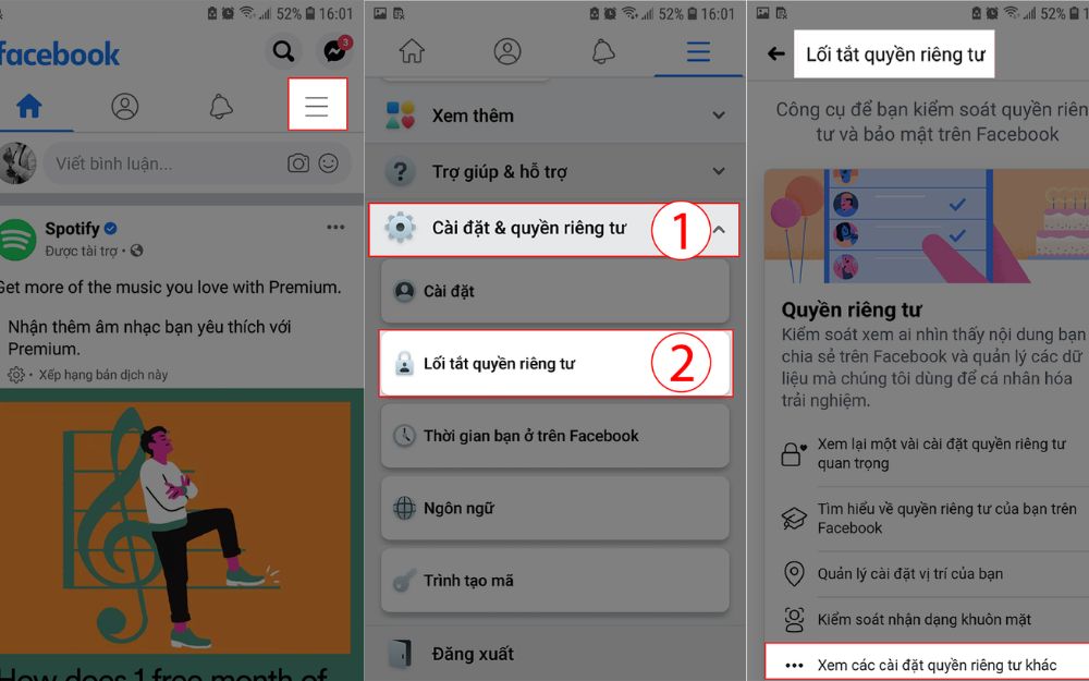 Hướng dẫn cách ẩn bạn bè trên Facebook bằng điện thoại