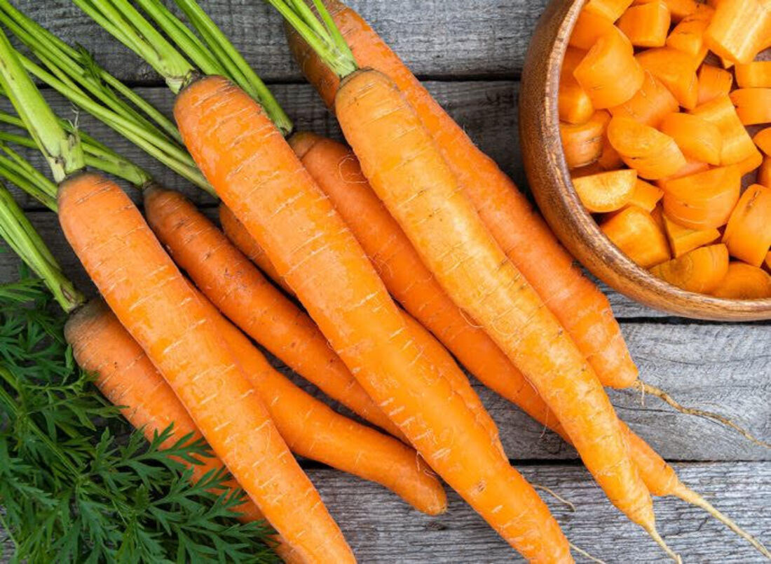 Củ cà rốt có công dụng giảm mỡ