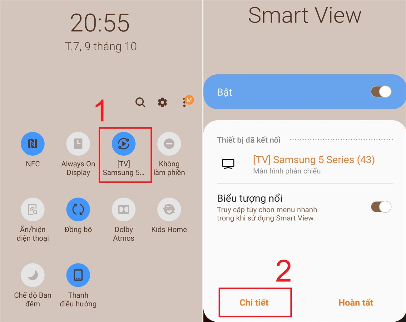 Kết nối 2 thiết bị chưa bao giờ là dễ dàng đến thế với Samsung Smart View 