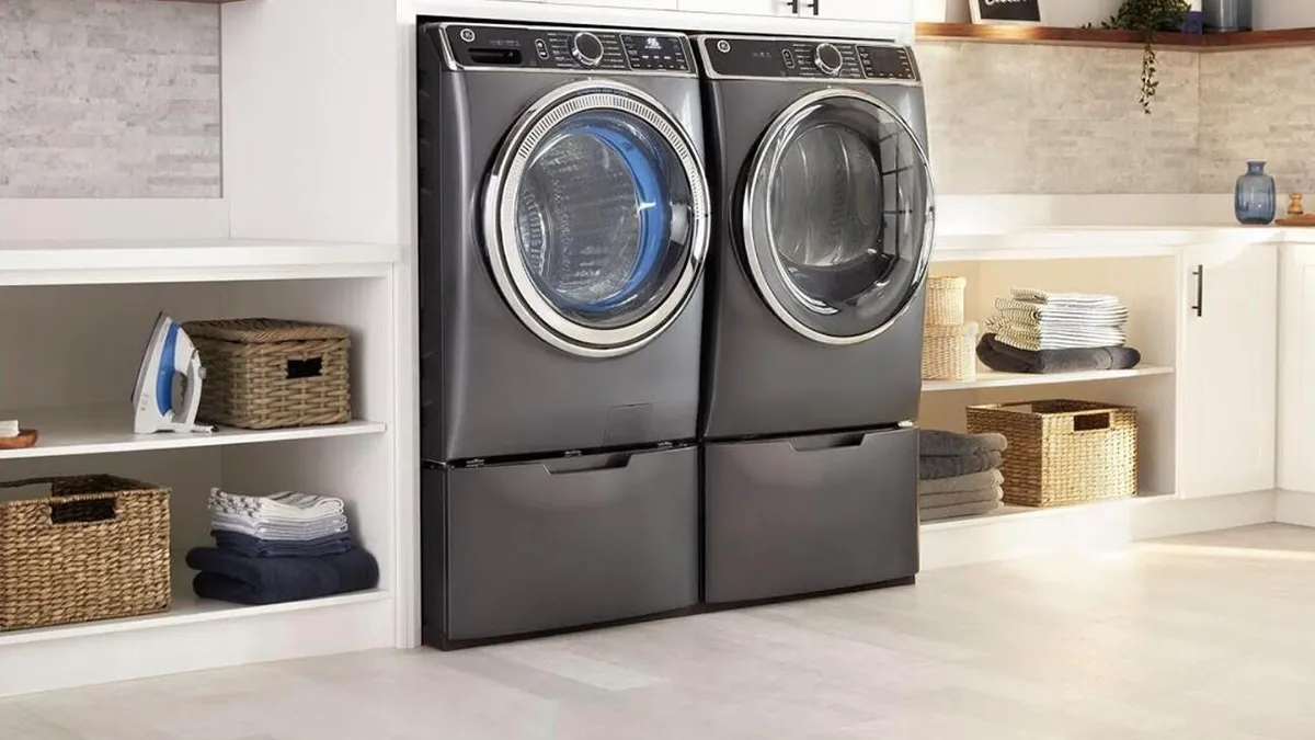 Lựa chọn máy giặt có kích thước phù hợp với nhu cầu sử dụng và diện tích không gian