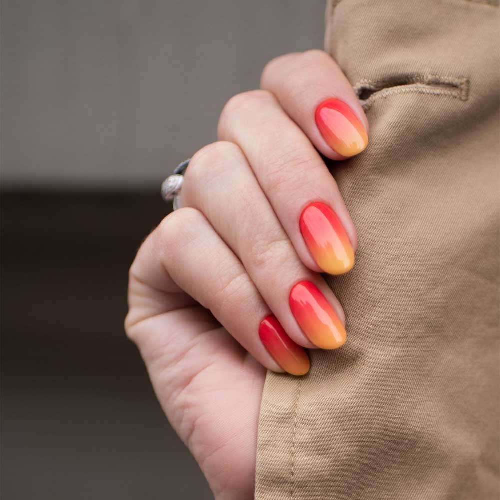 Mẫu nail tạo cảm giác nhỏ nhắn, thon gọn cho ngón tay