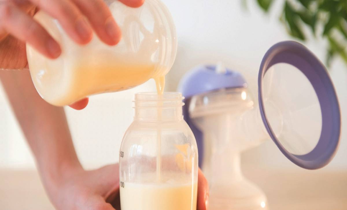 Bạn có thể dồn sữa của các cữ trong ngày và tiến hành cấp đông