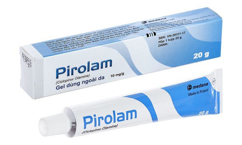 Thuốc trị nấm móng Pirolam Medana 