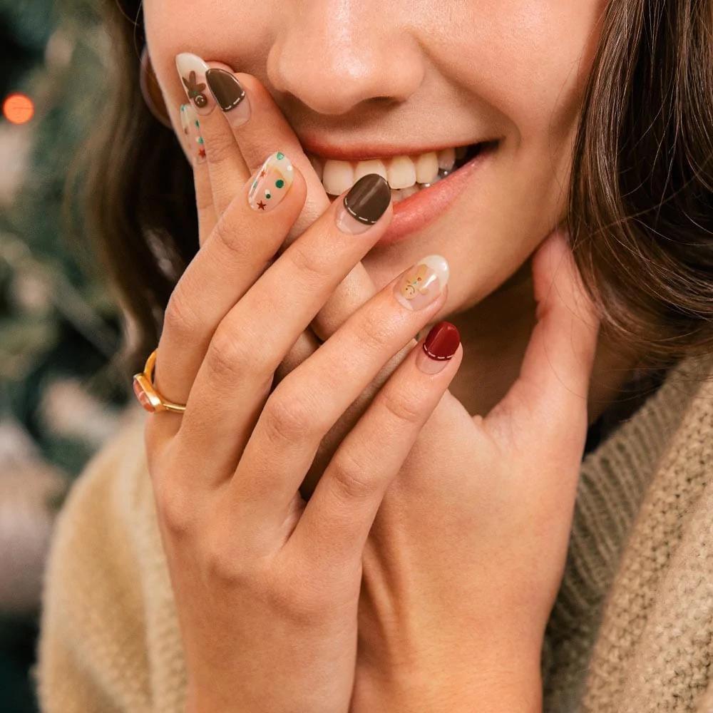 Mẫu nail cho tới khi noel