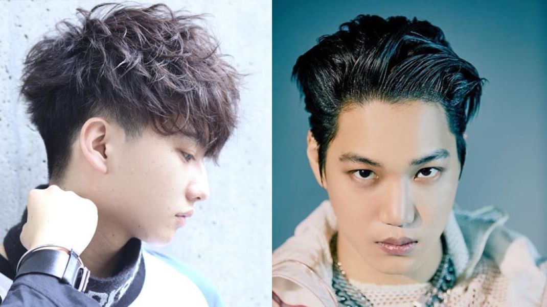 Kiểu tóc undercut ngắn cho mặt dài Undercut ngắn kết hợp mái xéo