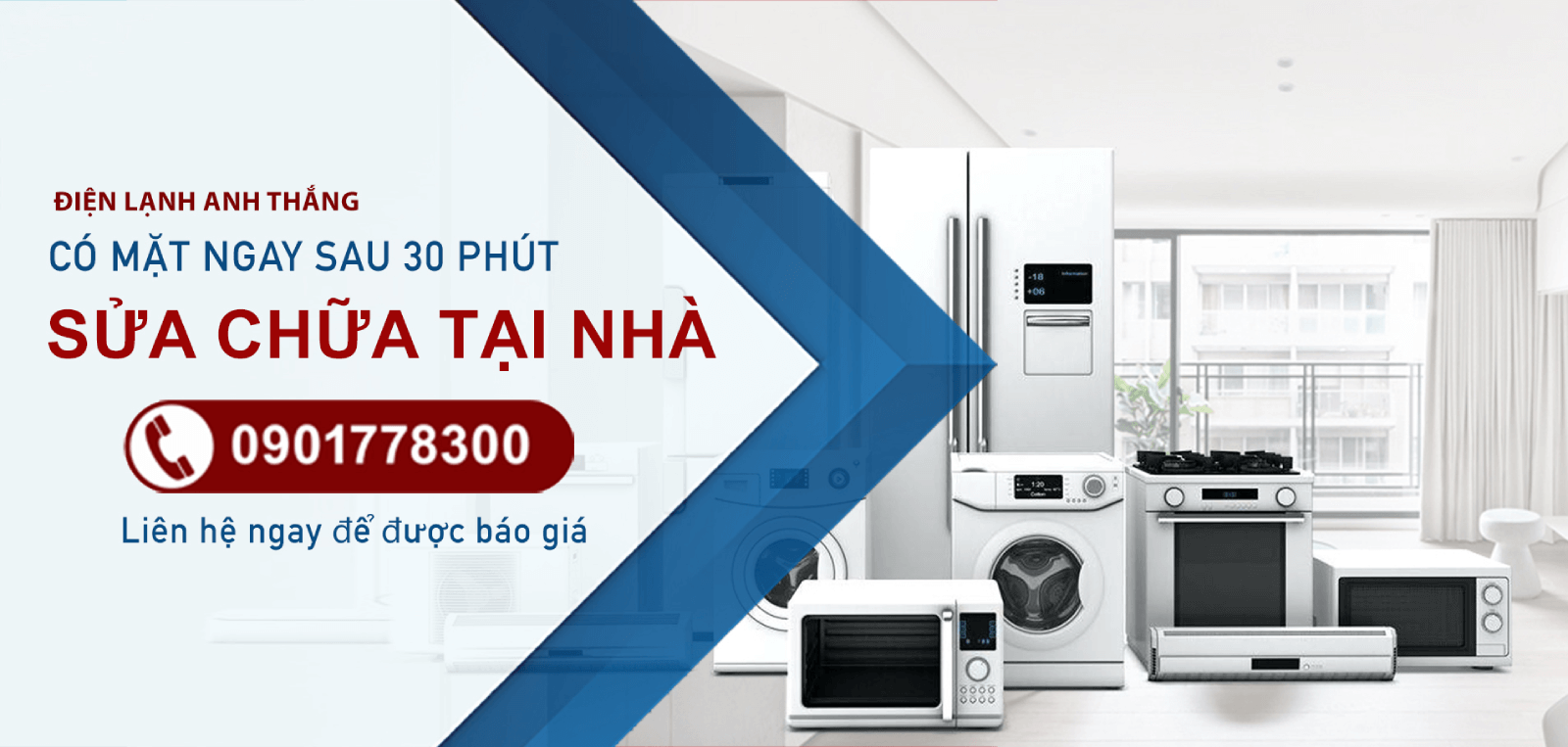 Dịch vụ sửa chữa điện lạnh Anh Thắng
