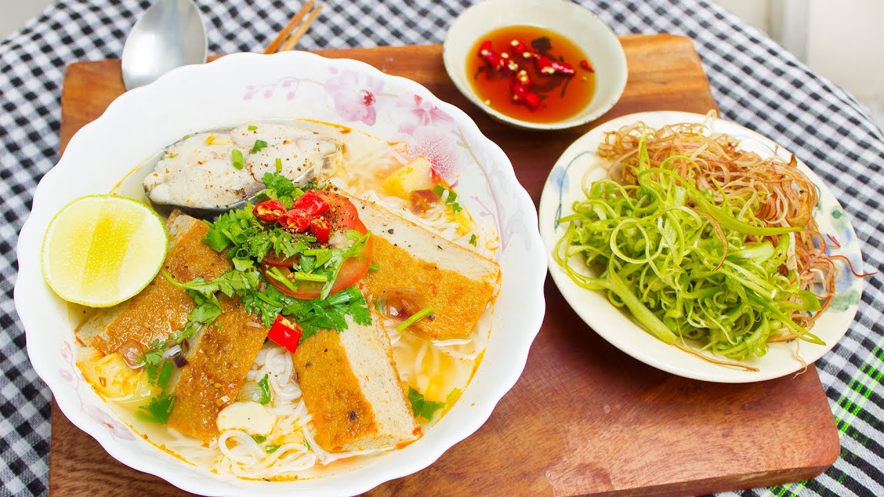 Bún chả cá Phú Quốc rất ngọt nước